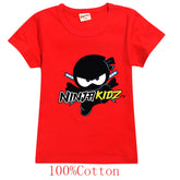 Summer Tees Ninja Kidz Kids Clothes Cotton Short-sleeved T-shirts Children-TB00977-Veeddydropshipping
